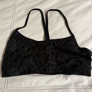 *RARE PRINT* Black Leopard Print Sports Bra